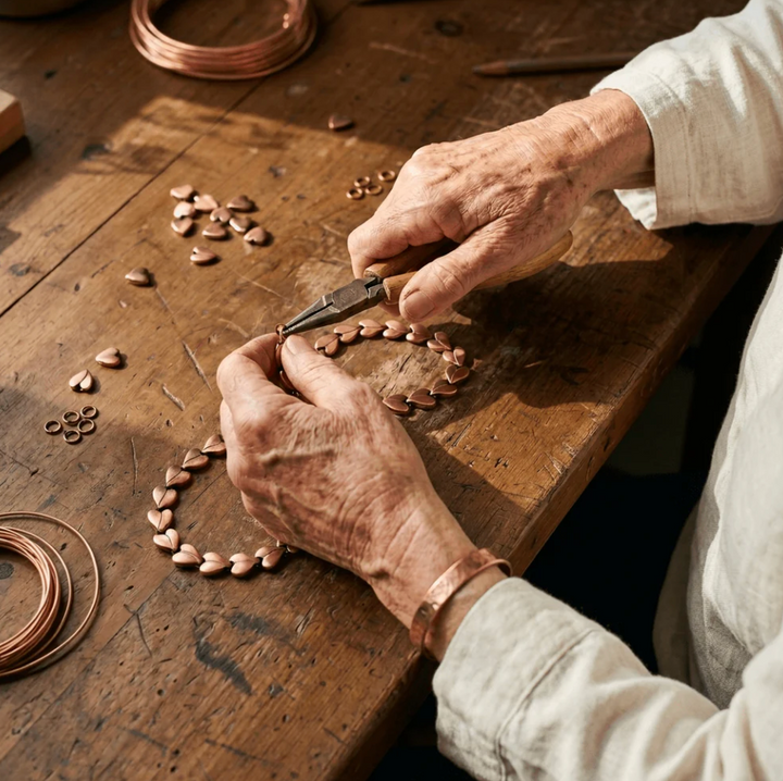 Laurel Copper Necklace