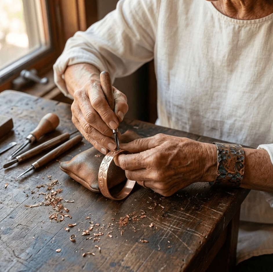 Garland Copper Bracelet