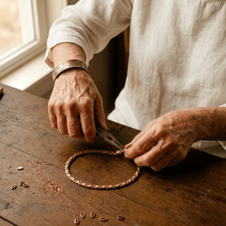 Splice Copper Necklace