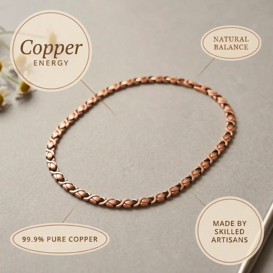 Splice Copper Necklace