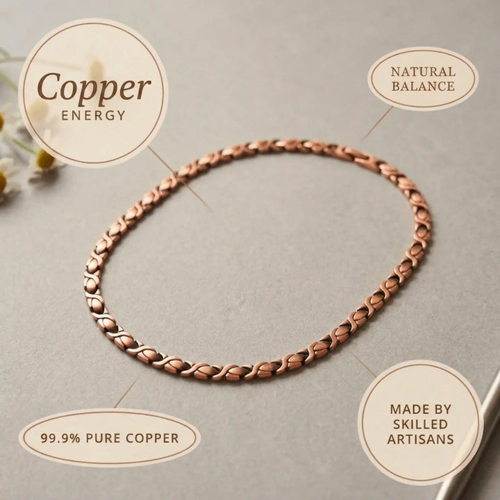 Splice Copper Necklace