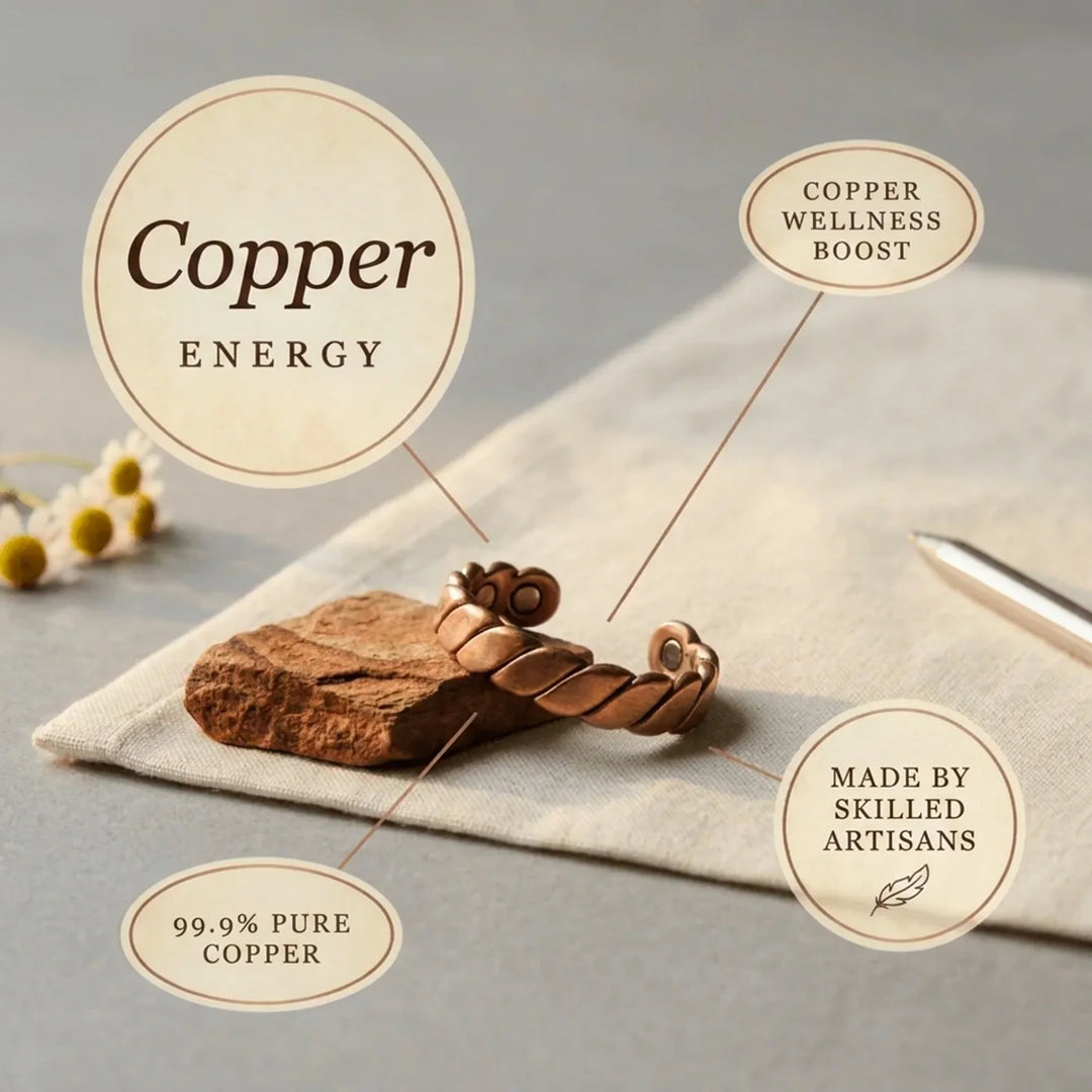 Turtuous Copper Ring