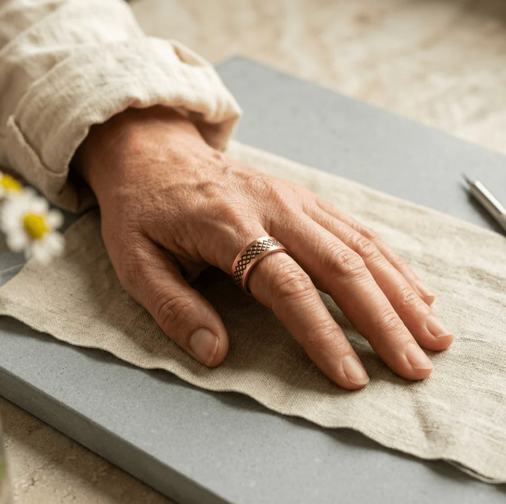 Trellis Copper Ring