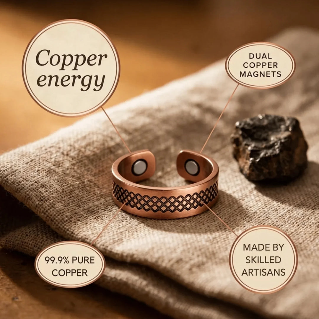 Trellis Copper Ring