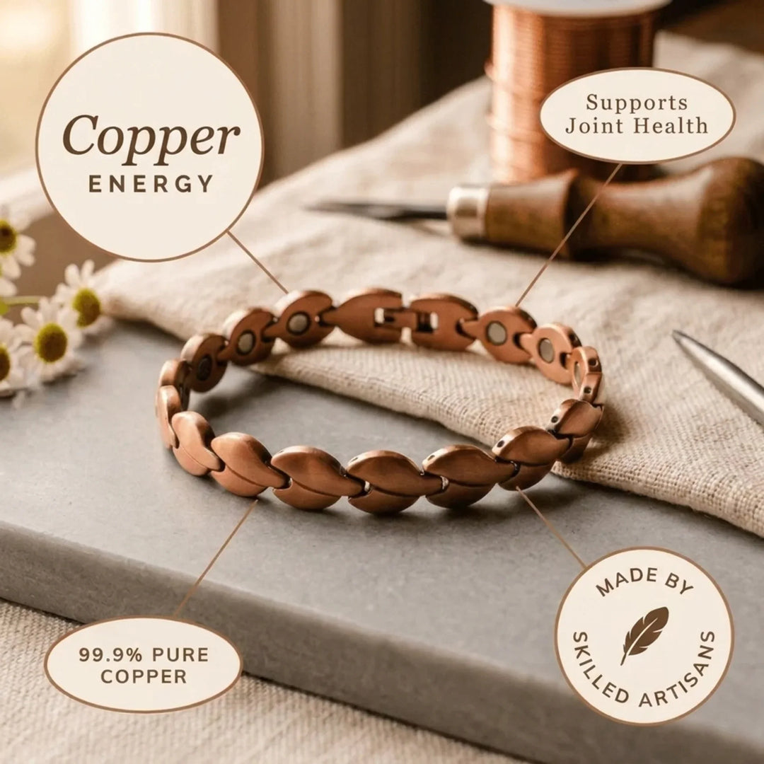 Seed Copper Anklet