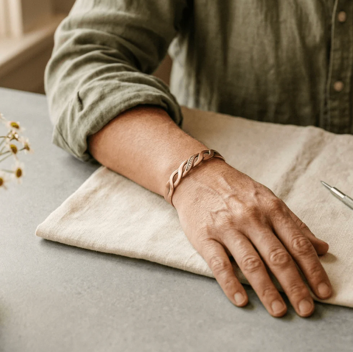 Glimmer Copper Bracelet