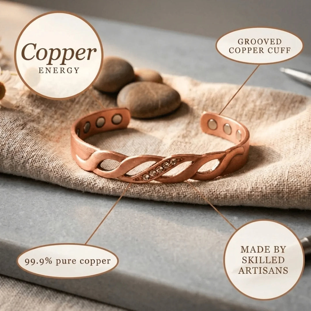 Glimmer Copper Bracelet