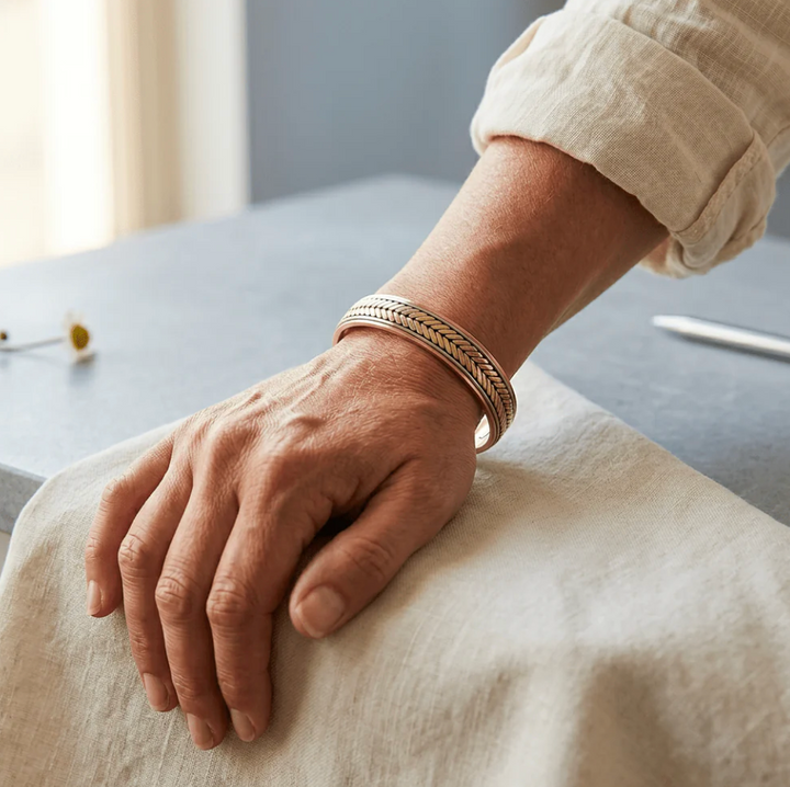 Chaff Copper Bracelet