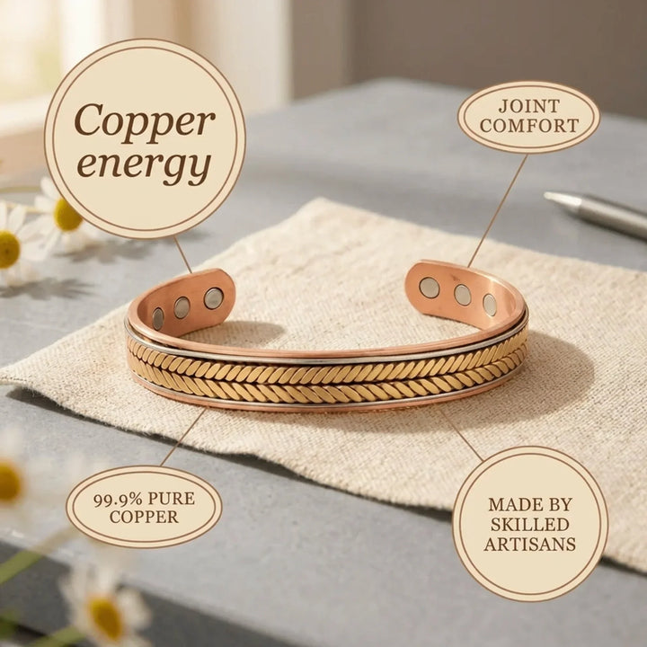 Chaff Copper Bracelet