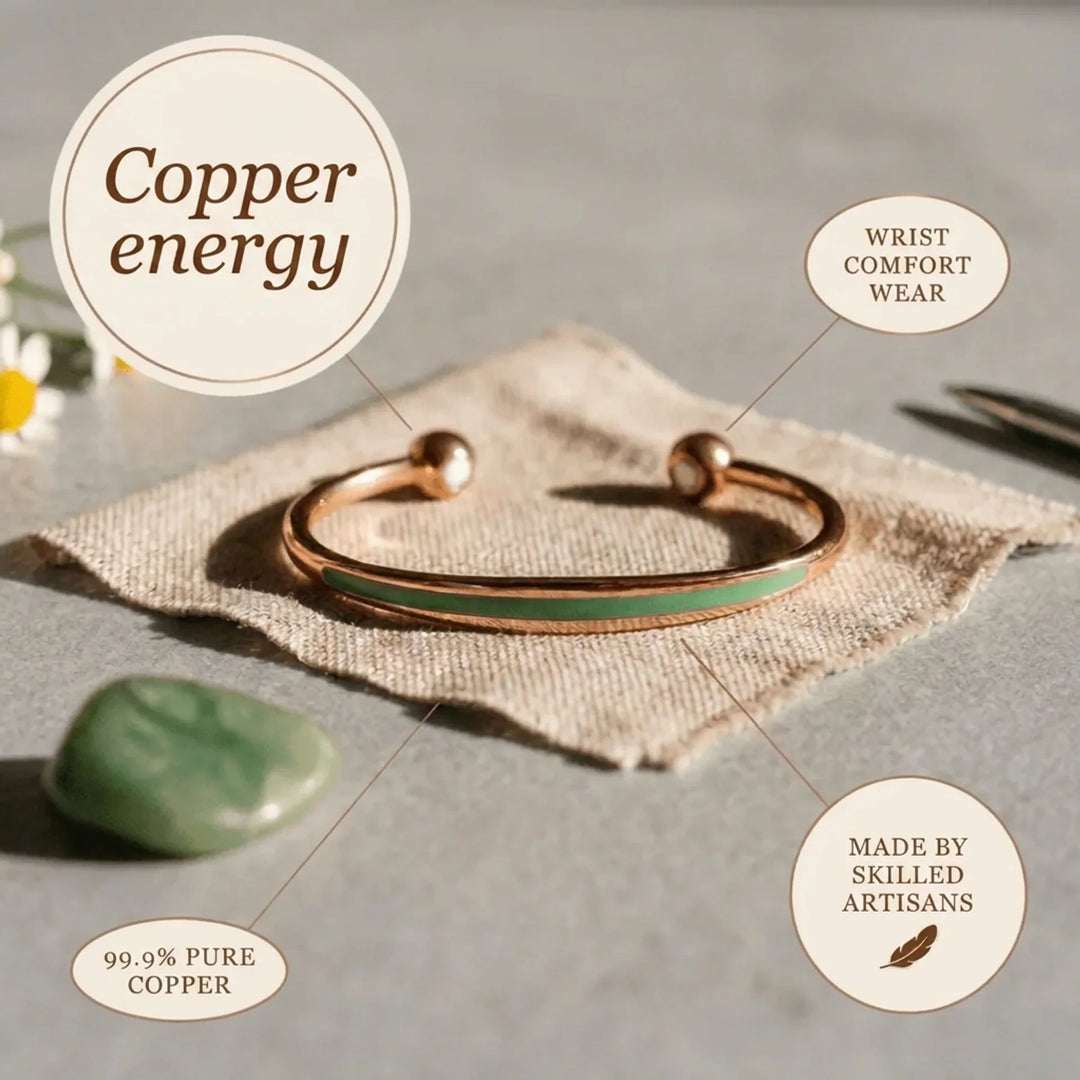 Patina Copper Bracelet