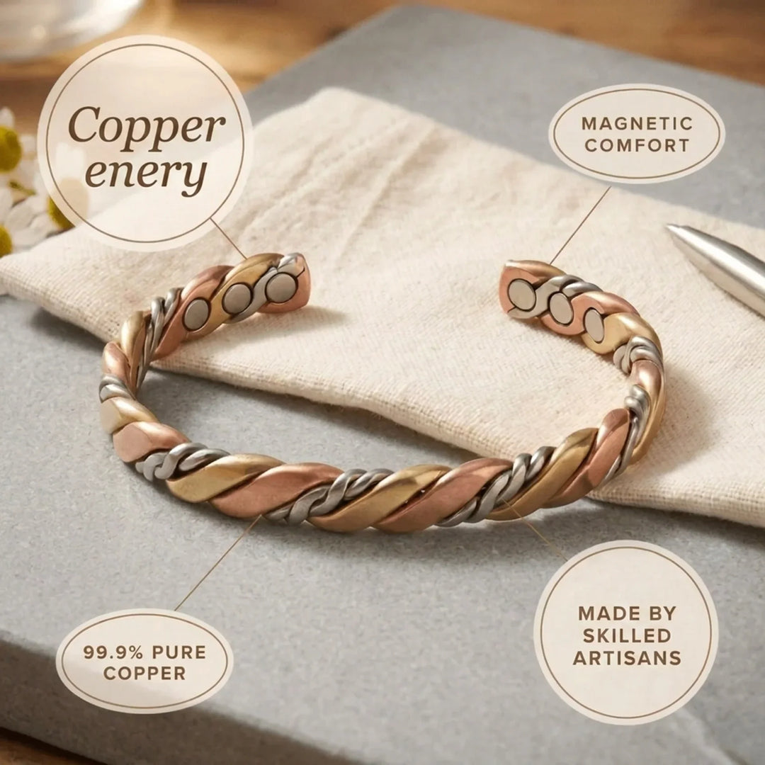 Trine Copper Bracelet
