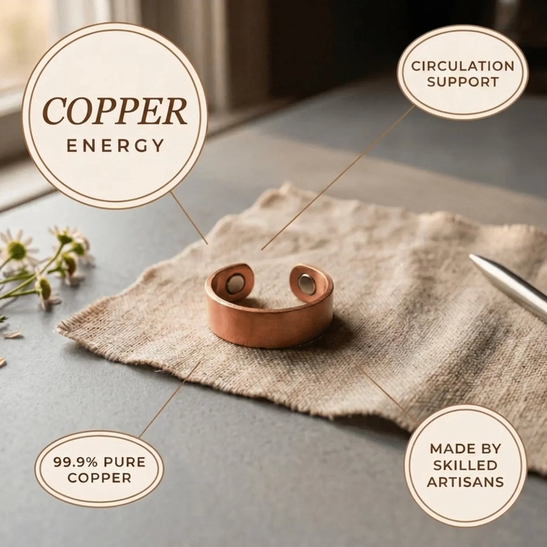 Ember Copper Ring