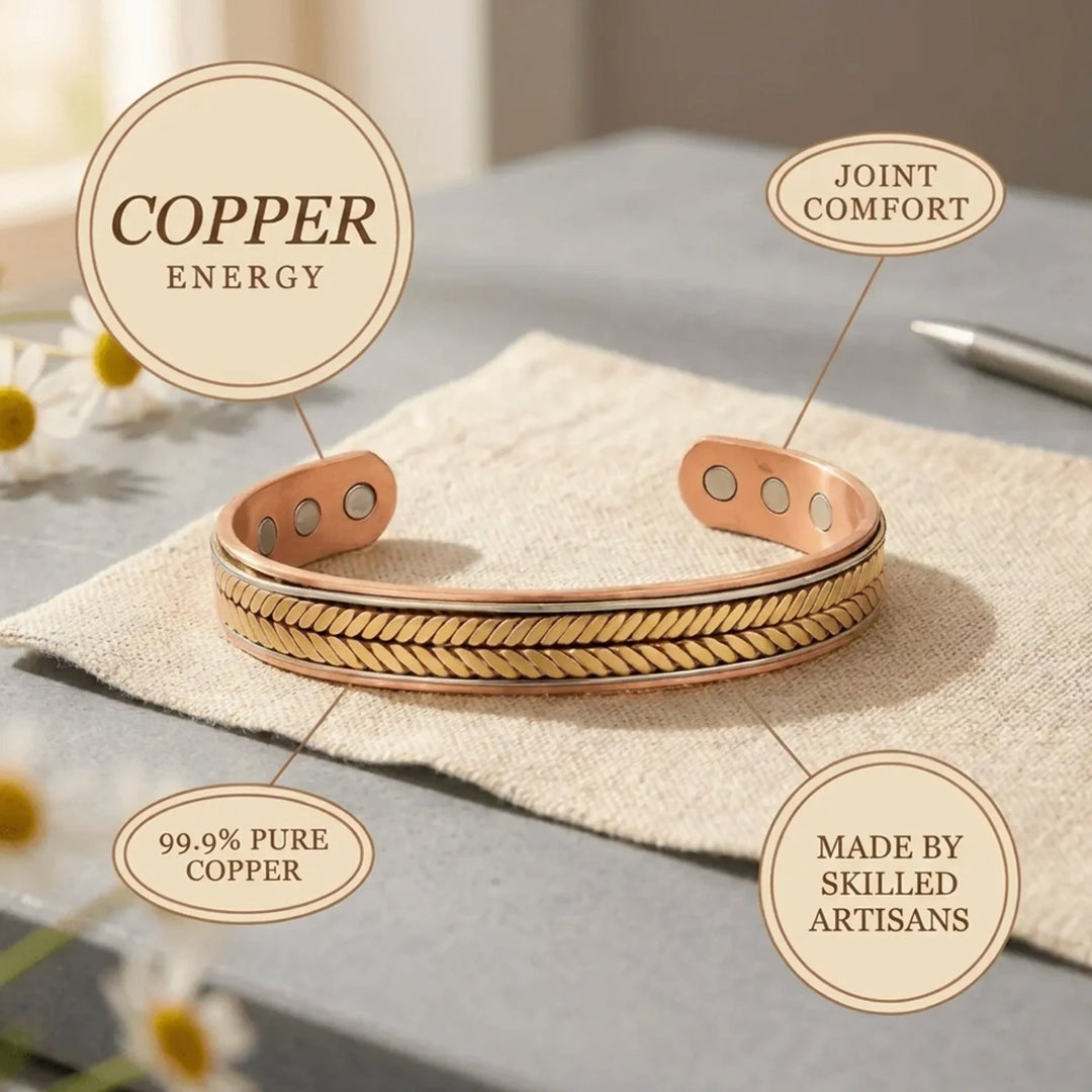 Sheaf Copper Bracelet