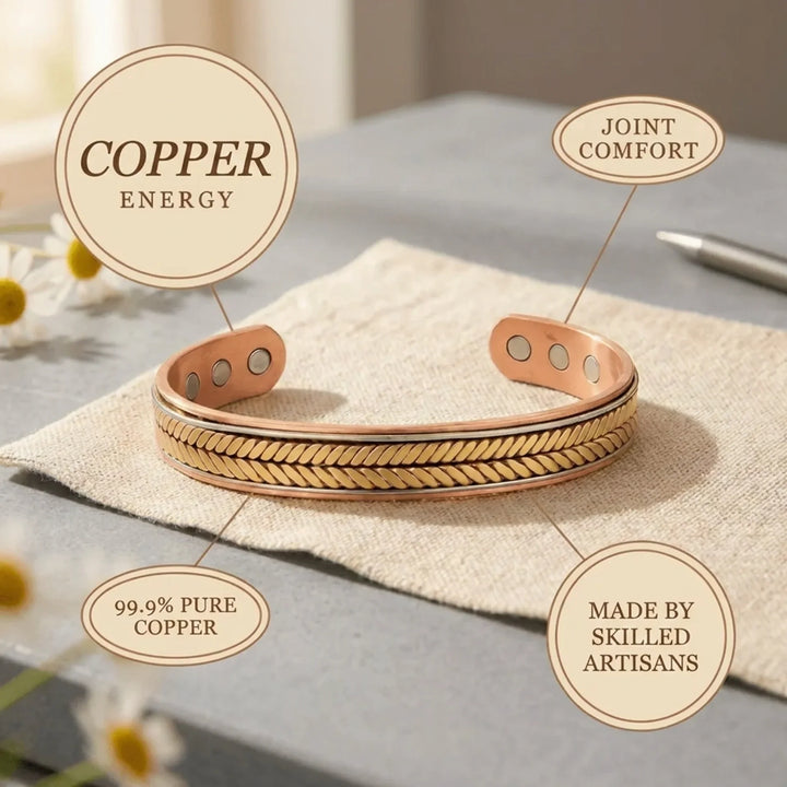 Sheaf Copper Bracelet