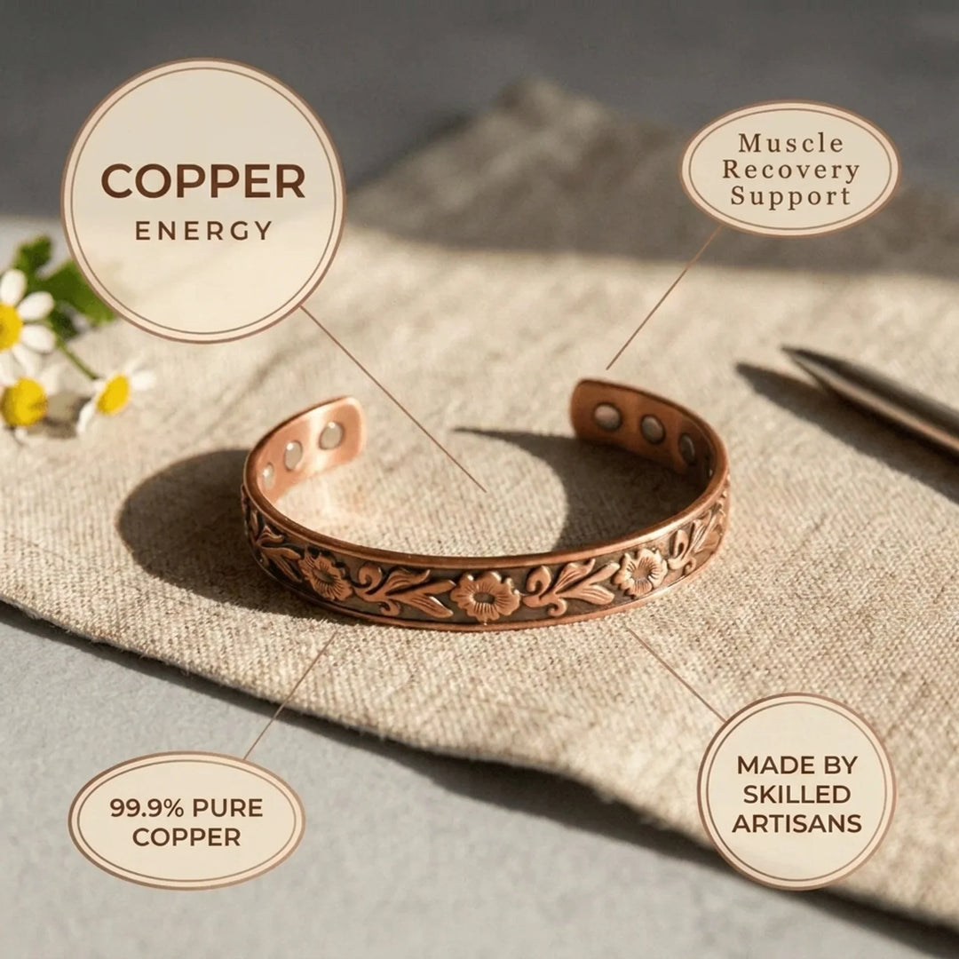 Sprig Copper Bracelet