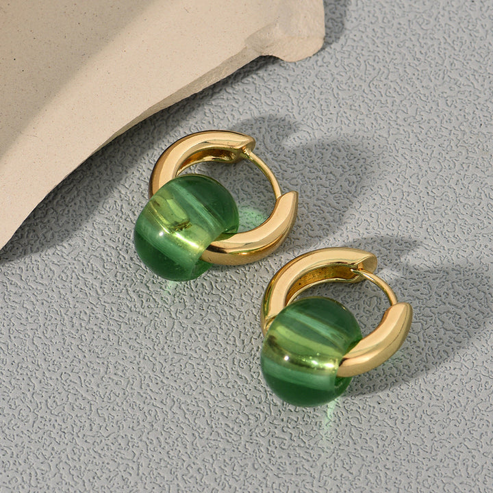 Prism Copper Earrings