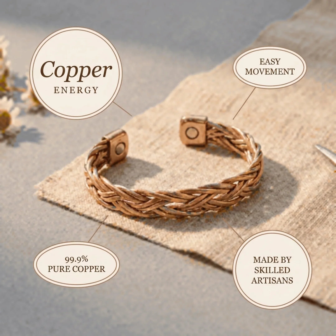 Aureate Copper Bracelet