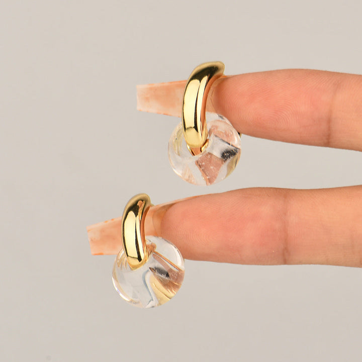 Prism Copper Earrings