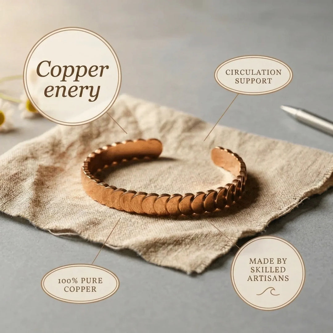 Shingle Copper Bracelet