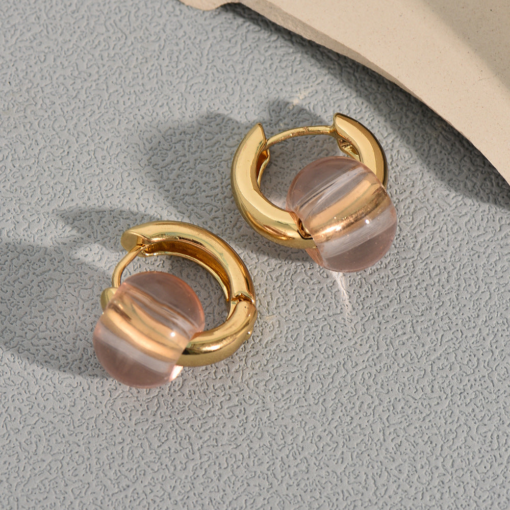 Prism Copper Earrings