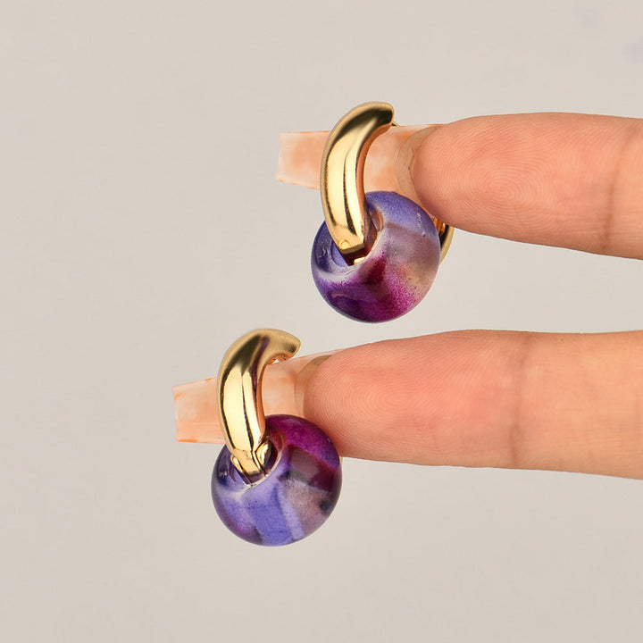 Prism Copper Earrings