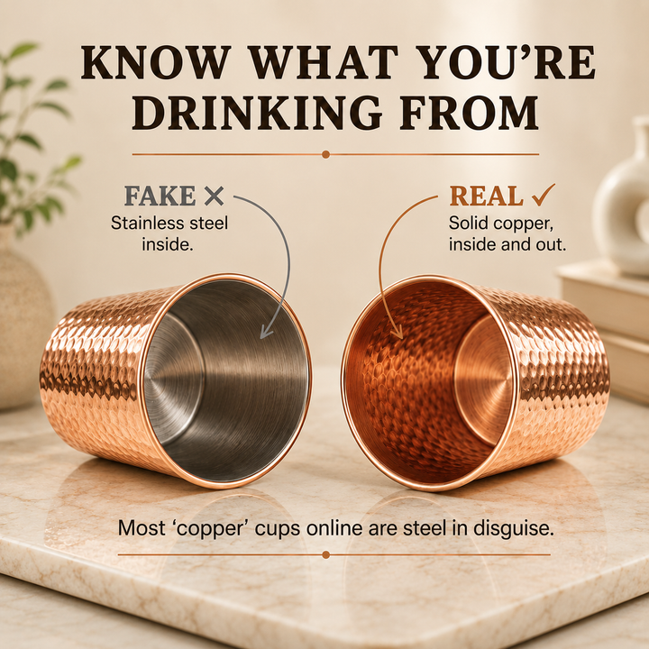 Pure Copper Glass