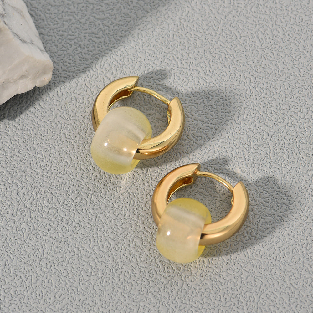 Prism Copper Earrings