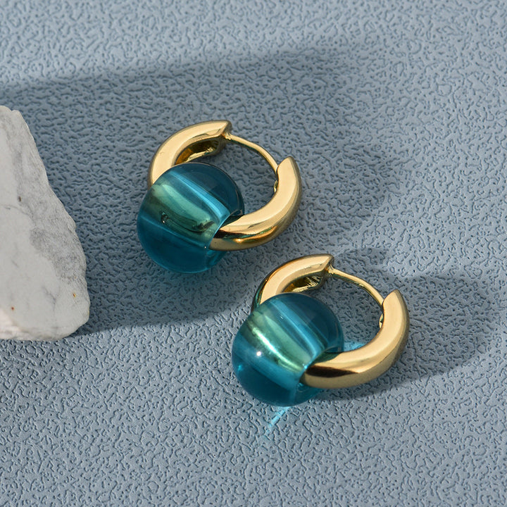 Prism Copper Earrings