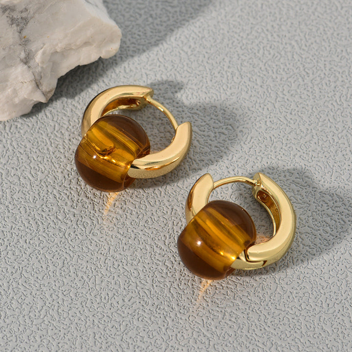 Prism Copper Earrings