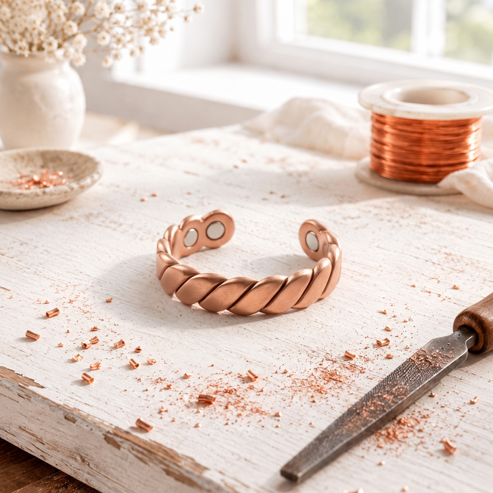 Turtuous Copper Ring