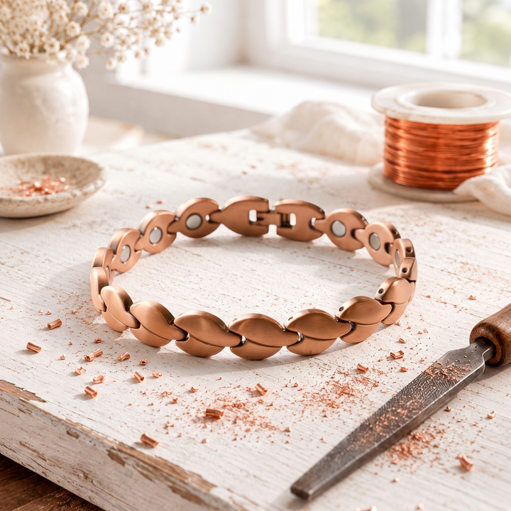 Seed Copper Anklet