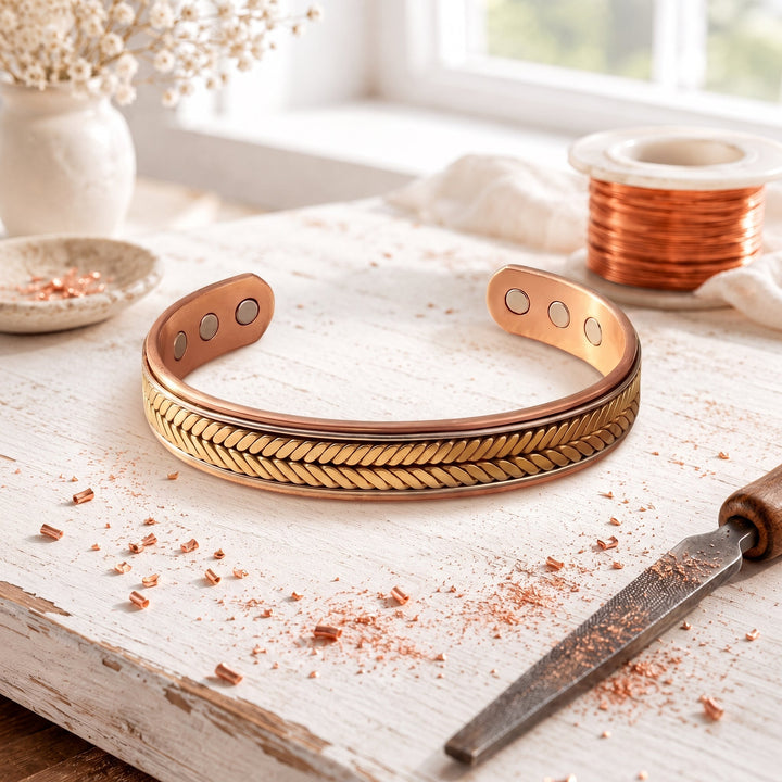 Sheaf Copper Bracelet