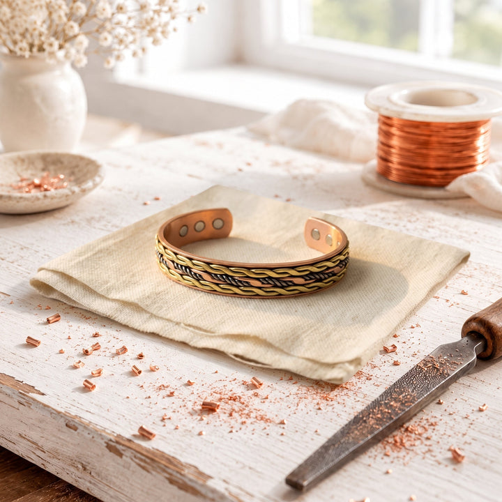 Wave Copper Bracelet