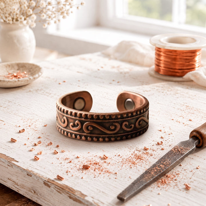 Tendril Copper Ring